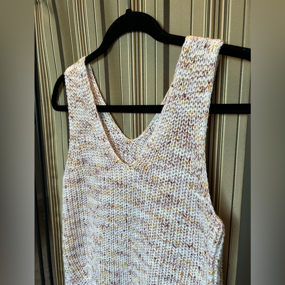 Knit tank top